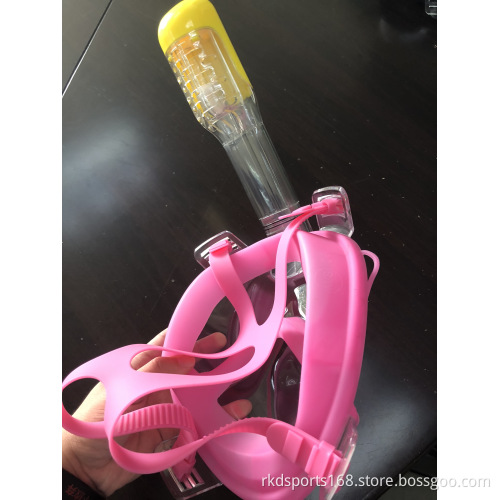 New Products Freedive Easy-Breathing Snorkel Full Face Mask
